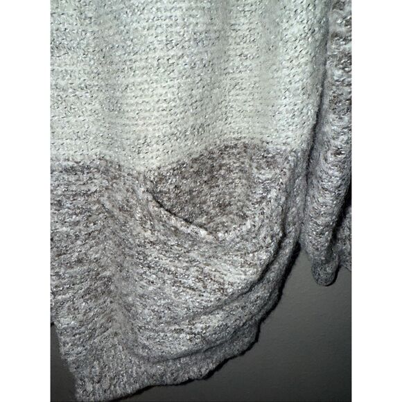 Debut striped oversized open knit acrylic cardigan #679 - Picture 3 of 5